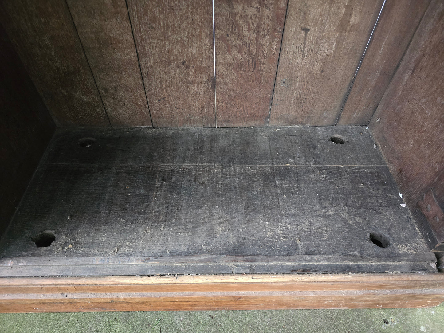 Monmouthshire Parochial Library Cupboard – Victorian Church Book Cabinet c.1830–1850