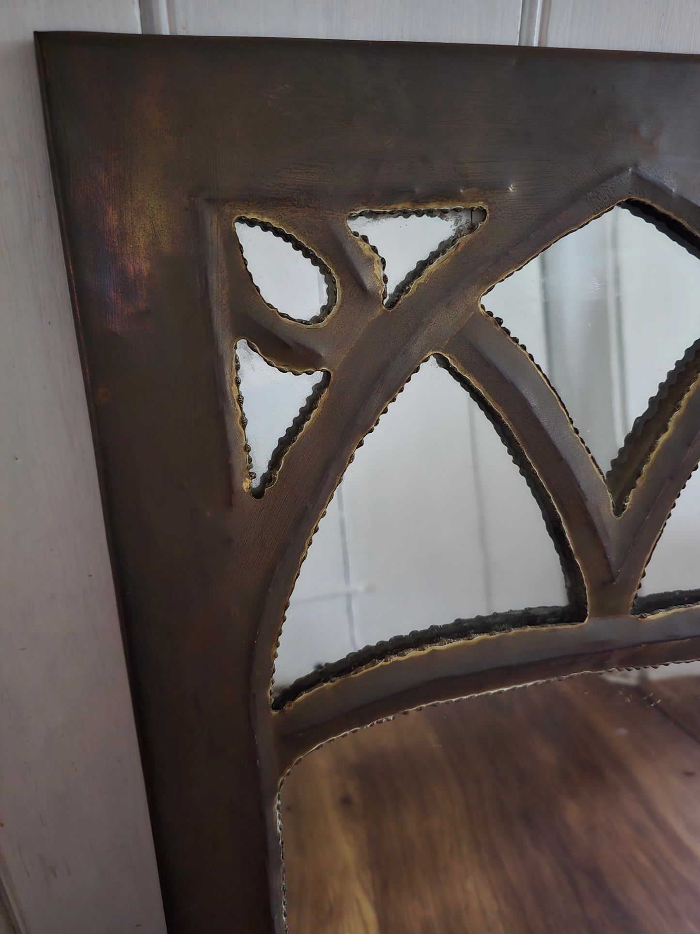 Vintage Gothic Arch Wall Mirror by Naufal Brothers, Beirut