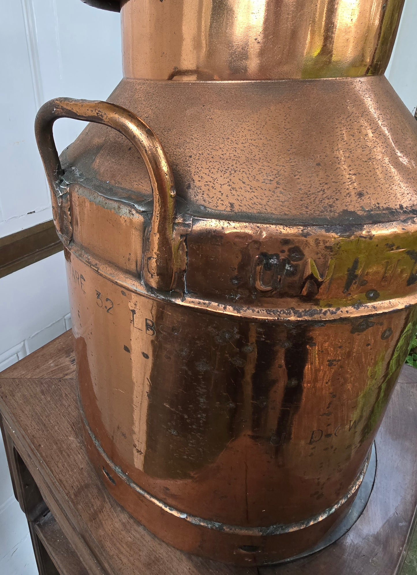 Early 20th Century Copper Dairy Churn – Wholesale Dairies Milk Churn
