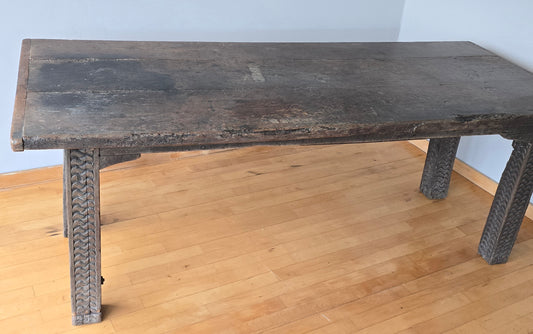 Early 18th Century Oak Refectory Table