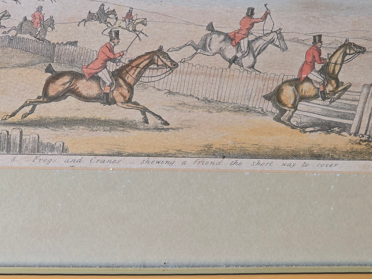 Set of Four Early 19th Century Fox Hunting Coaching Prints – Published by S. & J. Fuller, London