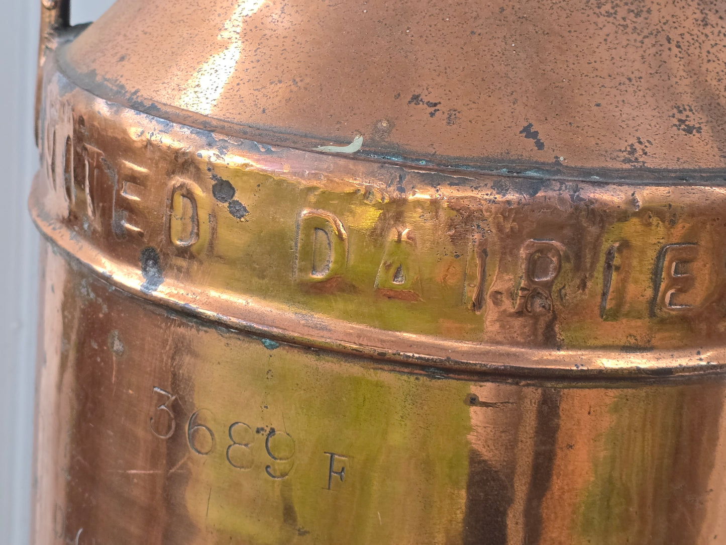 Early 20th Century Copper Dairy Churn – Wholesale Dairies Milk Churn