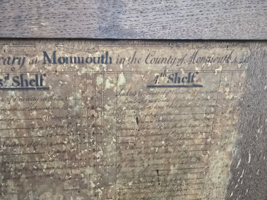 Monmouthshire Parochial Library Cupboard – Victorian Church Book Cabinet c.1830–1850