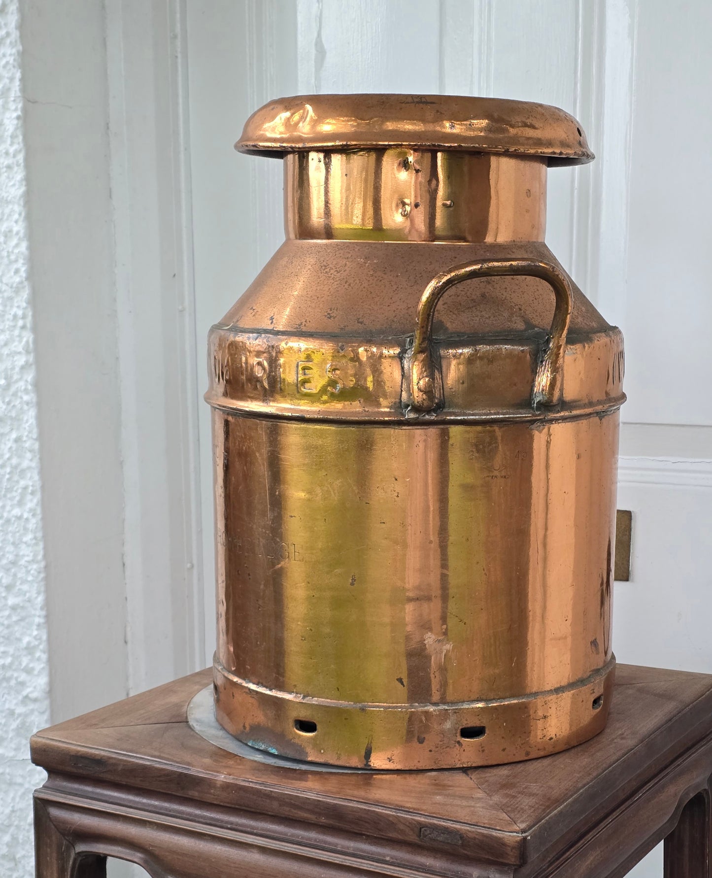 Early 20th Century Copper Dairy Churn – Wholesale Dairies Milk Churn