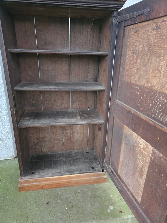 Monmouthshire Parochial Library Cupboard – Victorian Church Book Cabinet c.1830–1850
