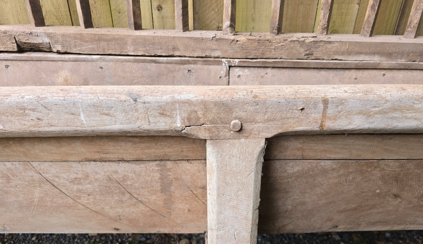 Victorian Horse Stable Manger / Feeding Trough with Hay Rack and Iron Tether Rings