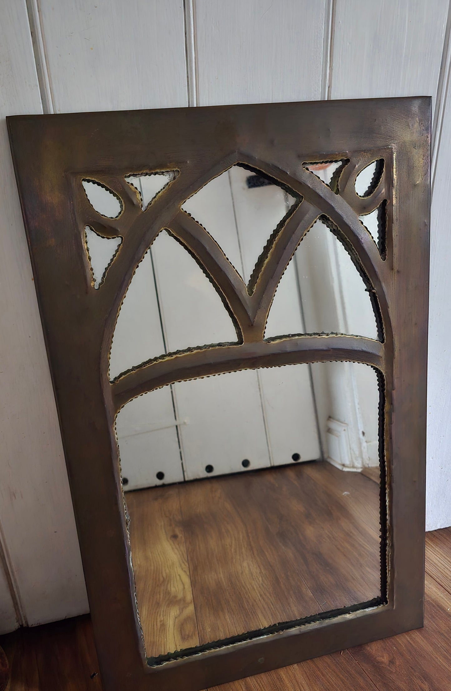 Vintage Gothic Arch Wall Mirror by Naufal Brothers, Beirut