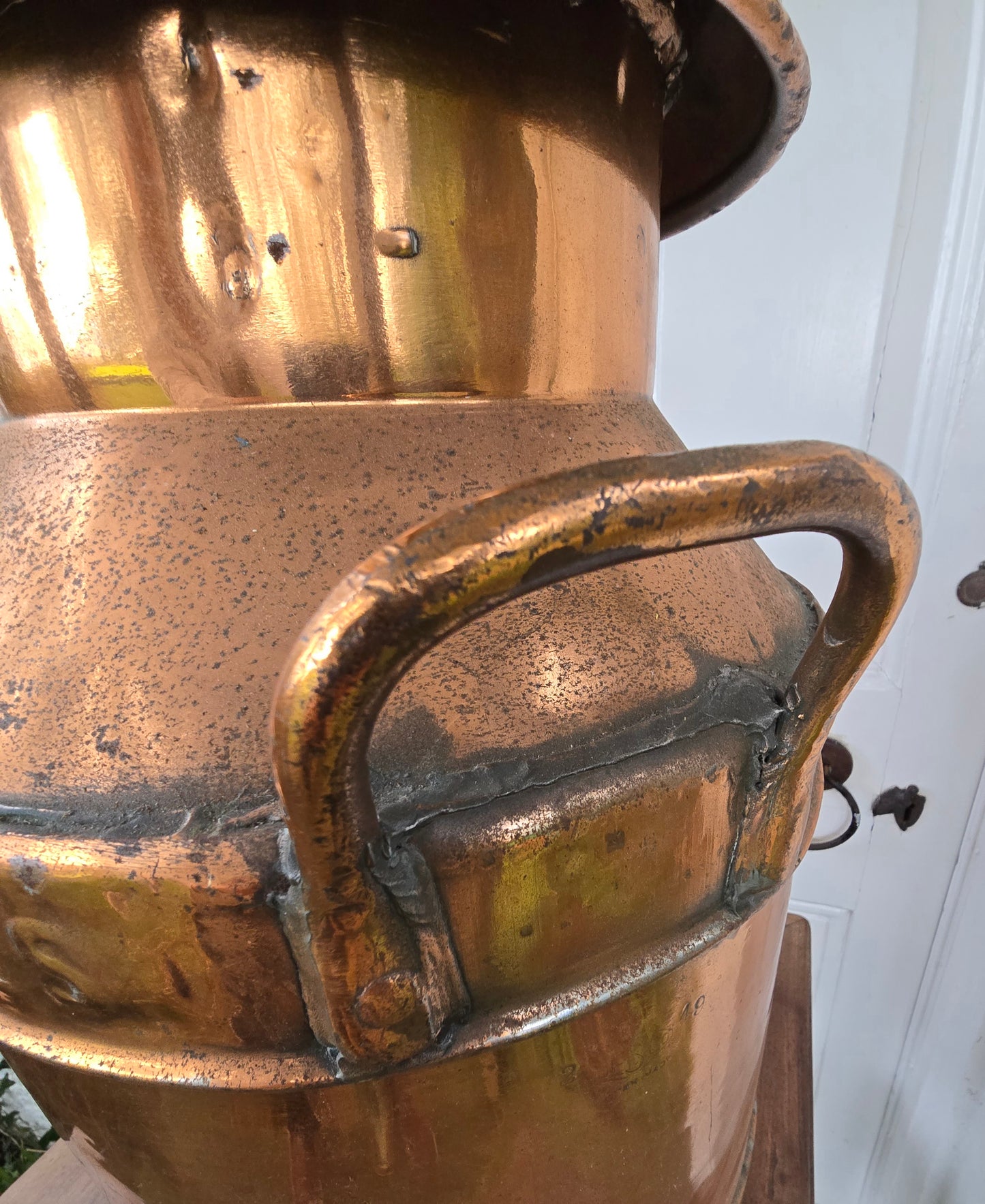 Early 20th Century Copper Dairy Churn – Wholesale Dairies Milk Churn